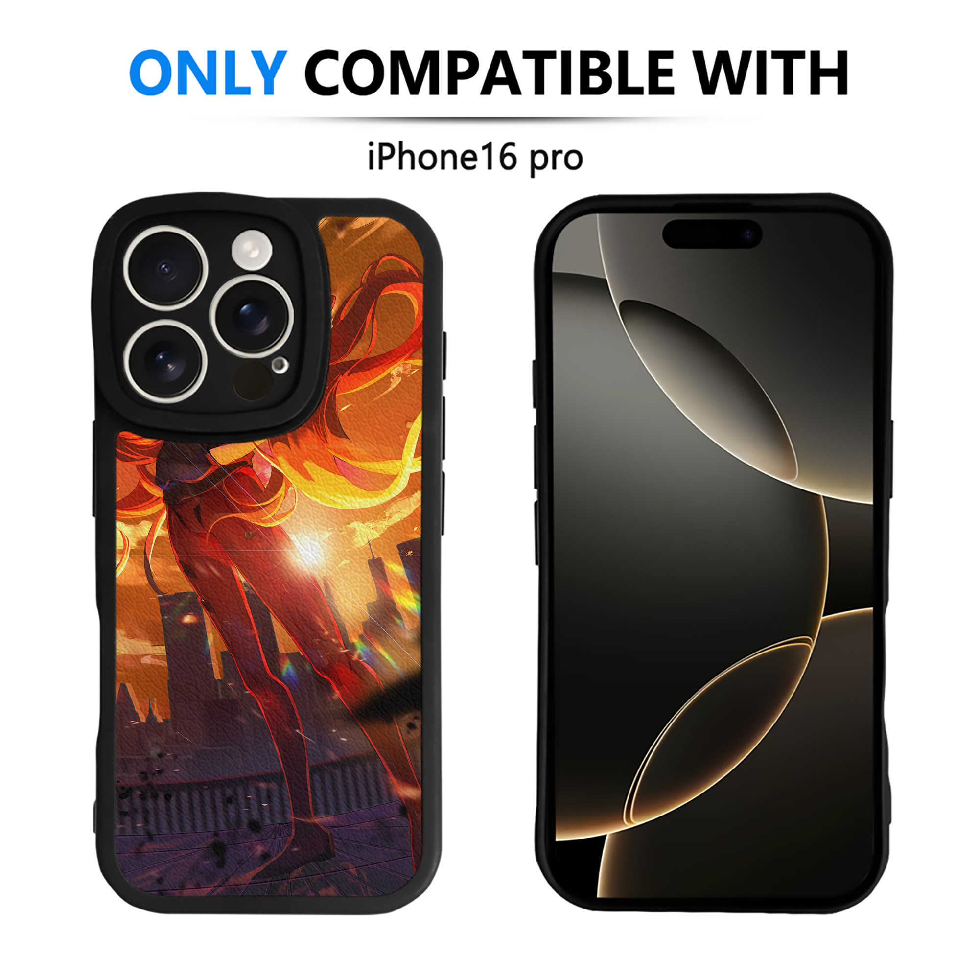 （画像用） EVA 新世紀エヴァンゲリオン 【iPhone 16シリーズ対応】シリコンスマホケース（レザー調） 材質：シリコン